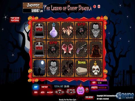 count dracula slot game